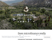 Tablet Screenshot of phdjourney.com